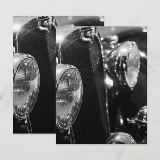 klassieke auto (Voorkant / Achterkant)