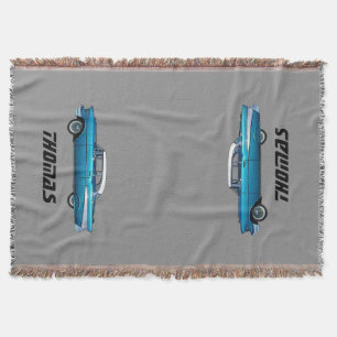 Klassieke auto 1957 Chevy BelAire aangepaste deken