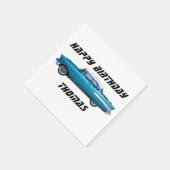 Klassieke auto 1957 Chevy BelAire aangepaste serve Servet (Hoek)