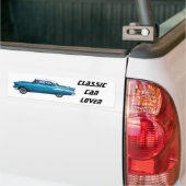 Klassieke auto 1957 Chevy BelAire Bumpersticker (Op Truck)