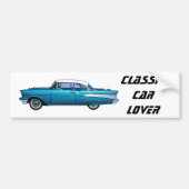 Klassieke auto 1957 Chevy BelAire Bumpersticker (Voorkant)
