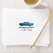 Klassieke auto 1957 Chevy BelAire Etiket (Insitu)