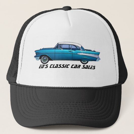 Klassieke auto 1957 Chevy BelAire Trucker Pet (Voorkant)