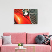 Klassieke auto 2 canvas afdruk (Insitu (Woonkamer))