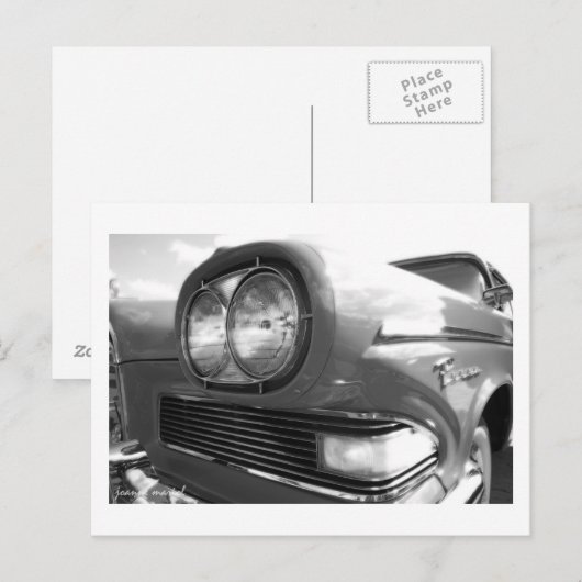 Klassieke auto 34 Briefkaart (Voorkant / Achterkant)