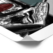 Klassieke auto 4 afdrukken poster (Hoek)