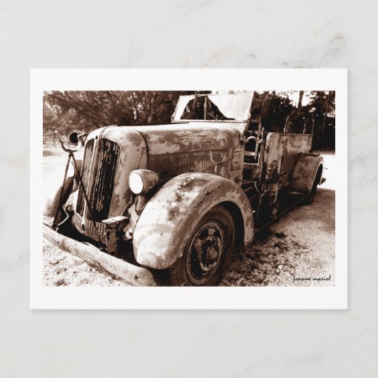 Klassieke auto 6 Briefkaart (Voorkant)