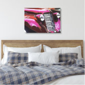 Klassieke auto: Auburn Canvas Afdruk (Insitu (Slaapkamer))