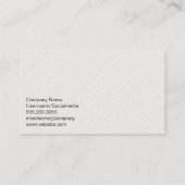 Klassieke auto | Autohandelaar Visitekaartje (Achterkant)