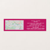 Klassieke auto, automatisch mechanisme en reparati visitekaartje (Binnenkant ongevouwen)