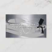 Klassieke auto | Automatische verfspuit Visitekaartje (Voorkant)