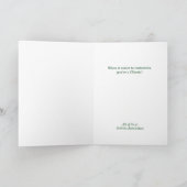 klassieke auto | Automotive Christmas | Custom Feestdagen Kaart (Binnen)