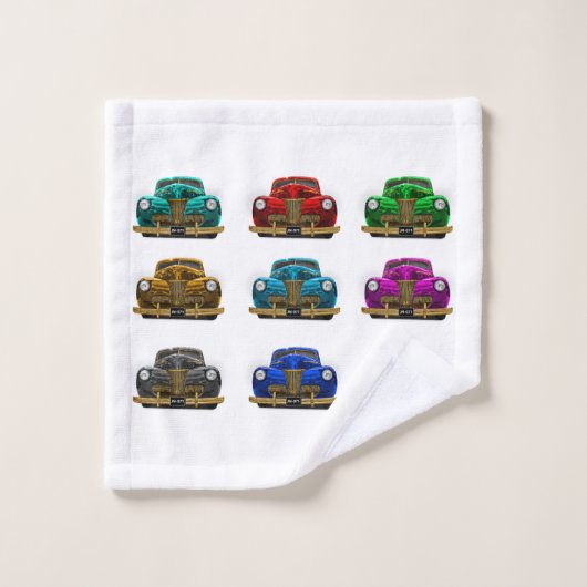 klassieke auto bad handdoek (Wasdoekje)