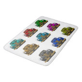 klassieke auto badmat (Gekanteld)