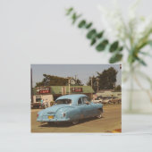 Klassieke auto briefkaart (Staand voorkant)