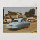 Klassieke auto briefkaart (Voorkant)