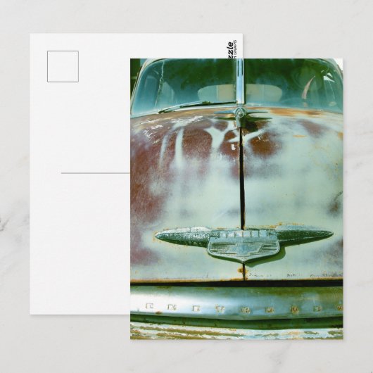  klassieke auto briefkaart (Voorkant / Achterkant)