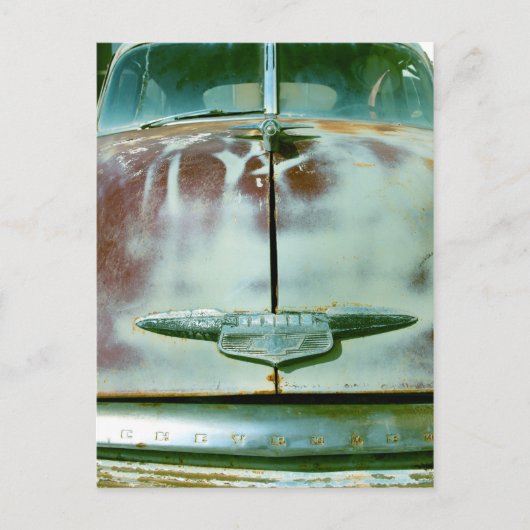  klassieke auto briefkaart (Voorkant)