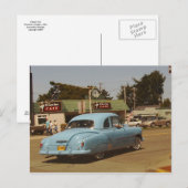 Klassieke auto briefkaart (Voorkant / Achterkant)