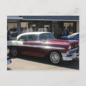 klassieke auto briefkaart (Voorkant)