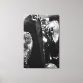 klassieke auto canvas afdruk (Voorkant)