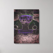 Klassieke auto canvas afdruk (Voorkant)