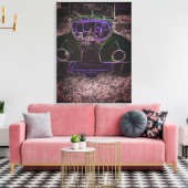 Klassieke auto canvas afdruk (Insitu (Woonkamer))