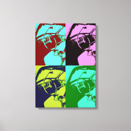 Klassieke auto canvas afdruk