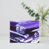 Klassieke auto: Chevrolet 1958 Briefkaart (Staand voorkant)