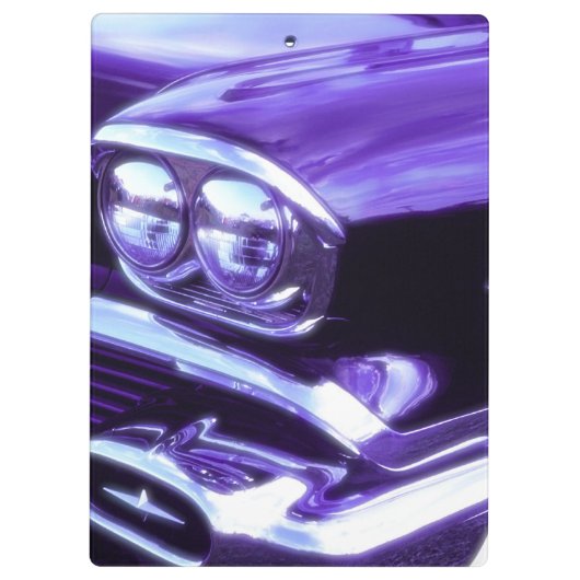 Klassieke auto: Chevrolet 1958 Klembord (Achterkant)