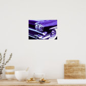 Klassieke auto: Chevrolet 1958 Poster (Keuken)