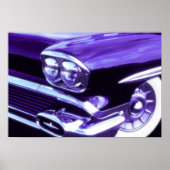 Klassieke auto: Chevrolet 1958 Poster (Voorkant)