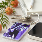 Klassieke auto: Chevrolet 1958 Sleutelhanger (Voorkant Rechts)