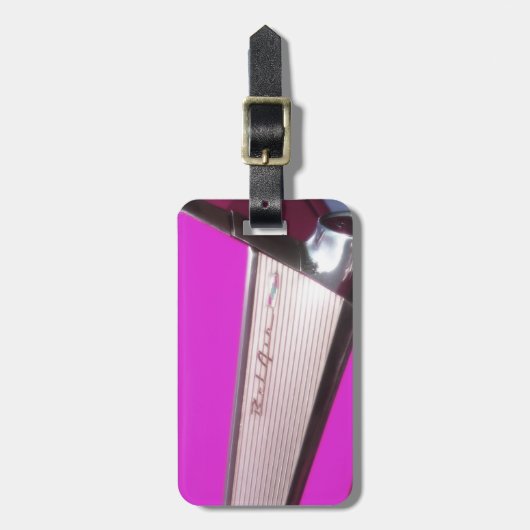 Klassieke auto: Chevrolet Bel Air Bagagelabel (Voorkant verticaal)