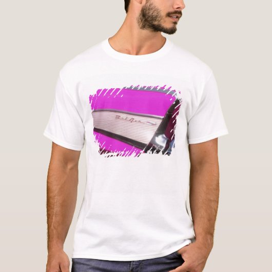 Klassieke auto: Chevrolet Bel Air T-shirt (Voorkant)