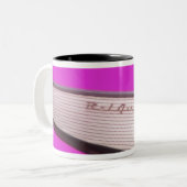 Klassieke auto: Chevrolet Bel Air Tweekleurige Koffiemok (Voorkant links)