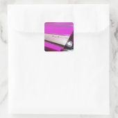 Klassieke auto: Chevrolet Bel Air Vierkante Sticker (Tas)