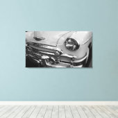 klassieke auto Chevrolet Canvas Afdruk (Insitu (Houten vloer))