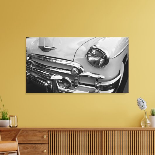 klassieke auto Chevrolet Canvas Afdruk (Insitu (Woonkamer))