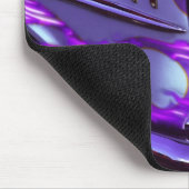 Klassieke auto: Chevrolet met brandende kap Muismat (Hoek)