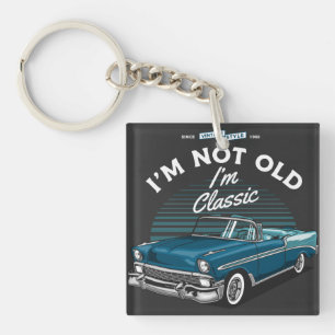 KLASSIEKE AUTO CHEVY BEL AIR CABRIOLET 1956 SLEUTELHANGER