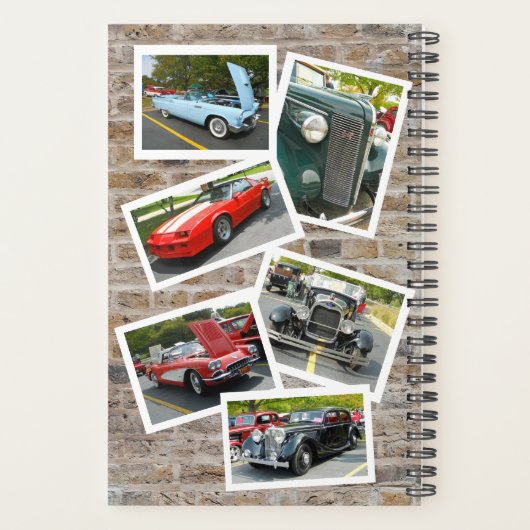 Klassieke auto Collectie Planner (Achterkant)