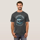  klassieke auto custom fest typografie t-shirt (Voorkant volledig)