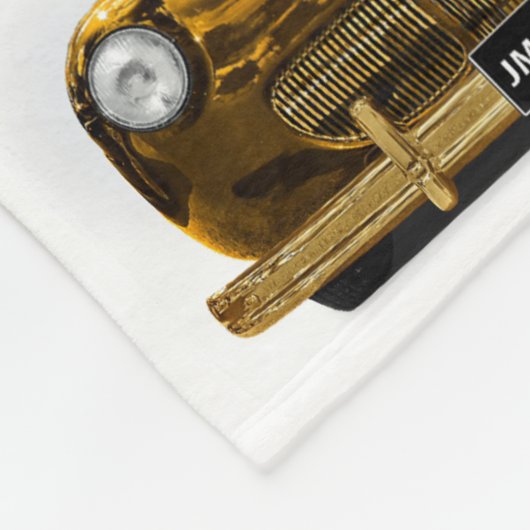  klassieke auto fleece deken (Hoek)