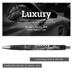 Klassieke Auto Foto Reparatie Mechanica Promotie Pen