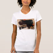Klassieke Auto Grunge Retro Auto T-shirt (Voorkant)
