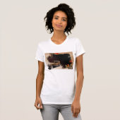 Klassieke Auto Grunge Retro Auto T-shirt (Voorkant volledig)