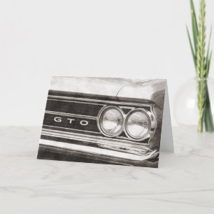 Klassieke Auto GTO Kaart