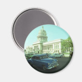 Klassieke auto Havana Cuba Magneet (Voorkant / Achterkant)