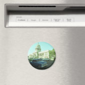 Klassieke auto Havana Cuba Magneet (Insitu (Vaatwasser))
